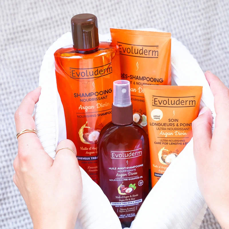 Divine Argan Hair Routine