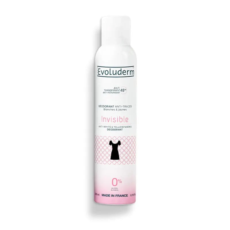 Déodorant Anti-Transpirant 48H Anti-Traces Blanches & Jaunes Invisible