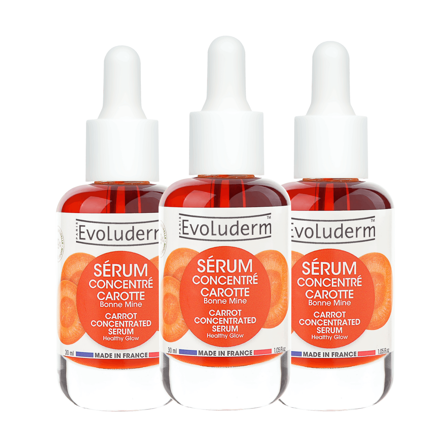 Lot de 3 Sérum Concentré Bonne Mine Carotte