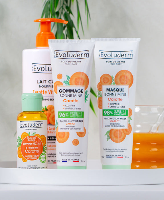 100% Carrot Face and Body Routine