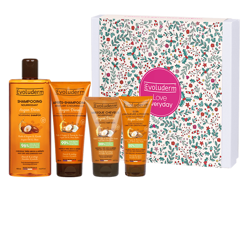 Argan Divin Hair Box + Free scrunchie