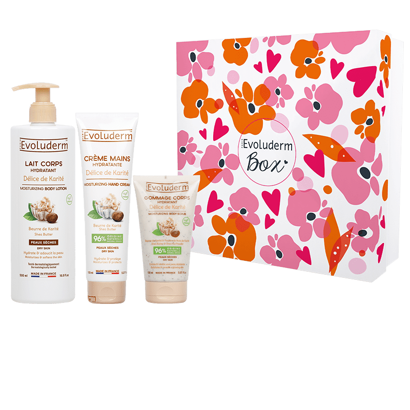 Coffret Corps Délice de Karité + Gant Exfoliant Offert