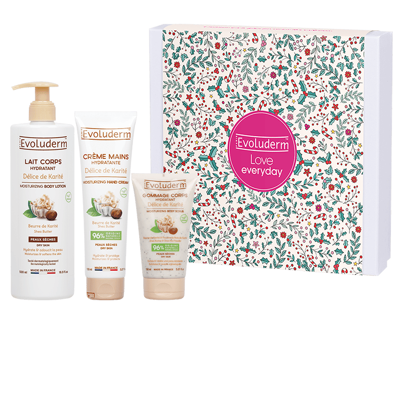 Coffret Corps Délice de Karité + Gant Exfoliant Offert