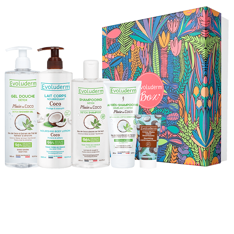 Coffret Corps & Cheveux Coco + Gant Exfoliant Offert