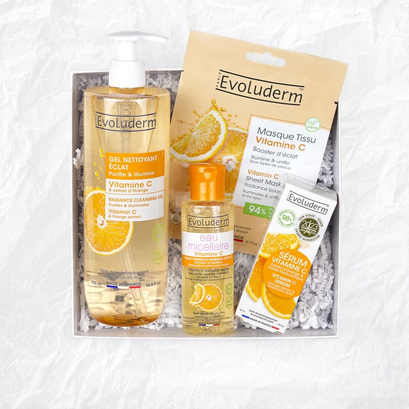 100% Vitamin C Face Box + 2 Free Cotton Pads