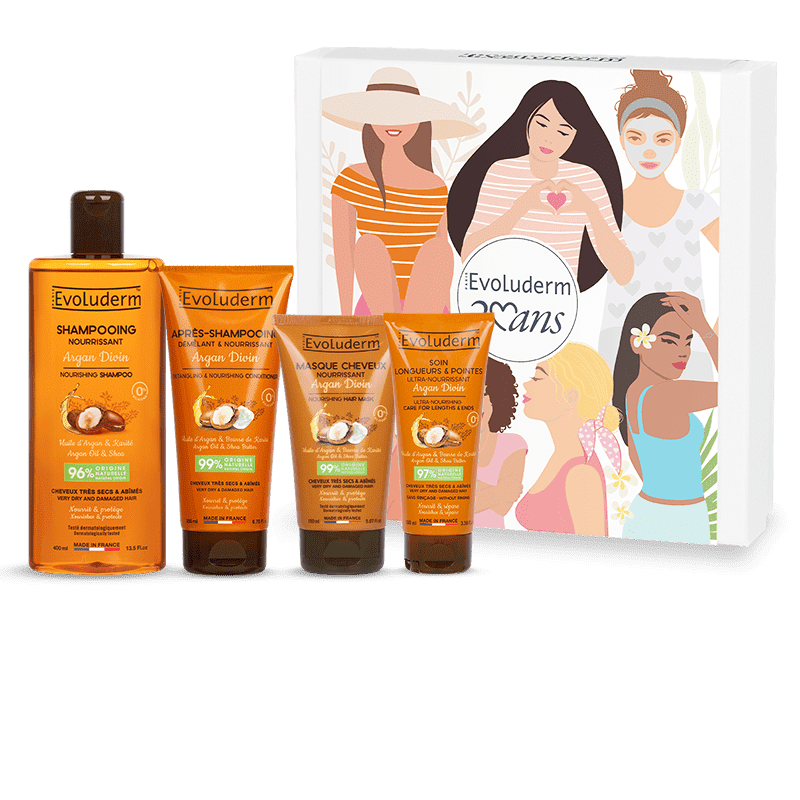 Argan Divin Hair Box + Free scrunchie