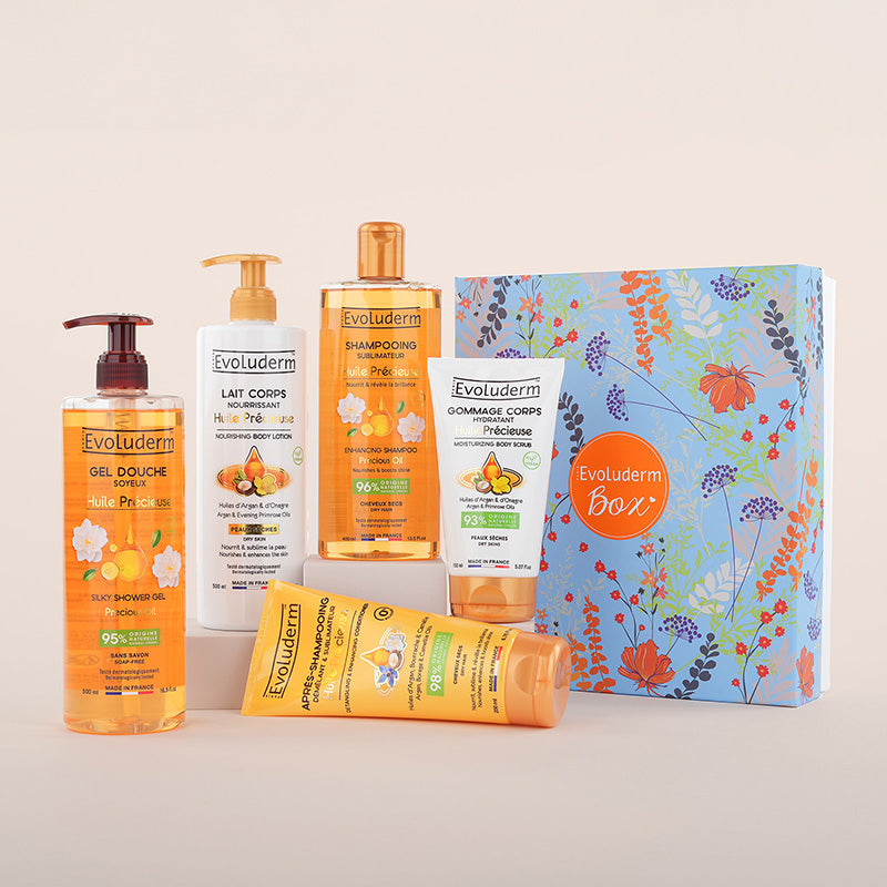 Coffret Soyeux Corps & Cheveux Huile Précieuse