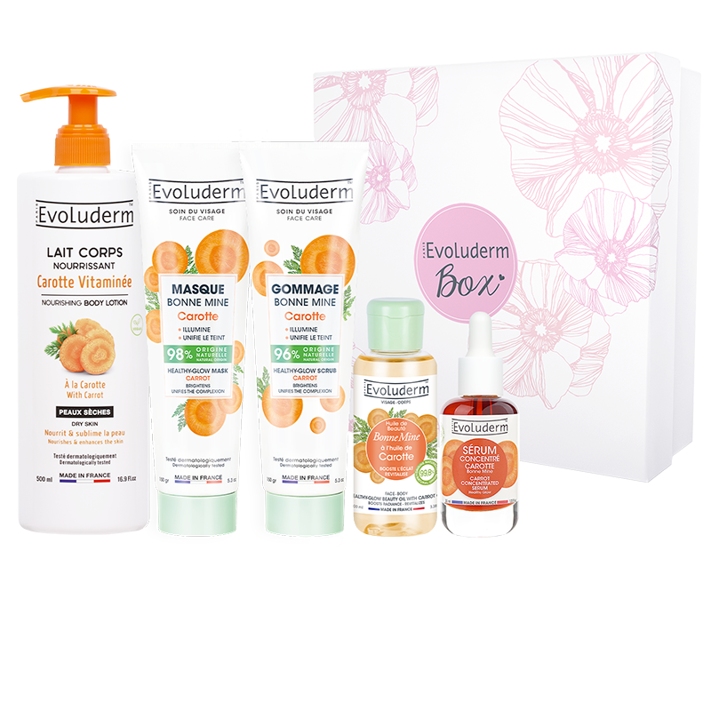 Coffret Visage & Corps 100% Carotte