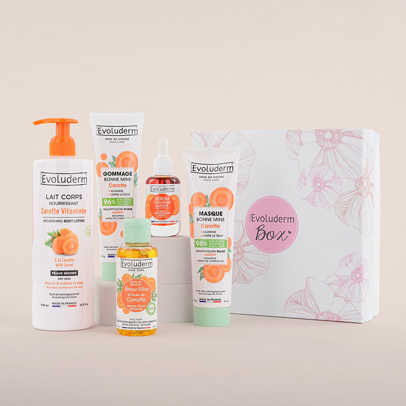 Coffret Visage & Corps 100% Carotte