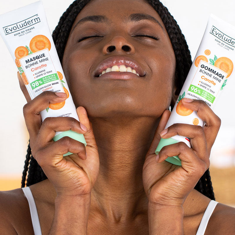 100% Carrot Face and Body Routine