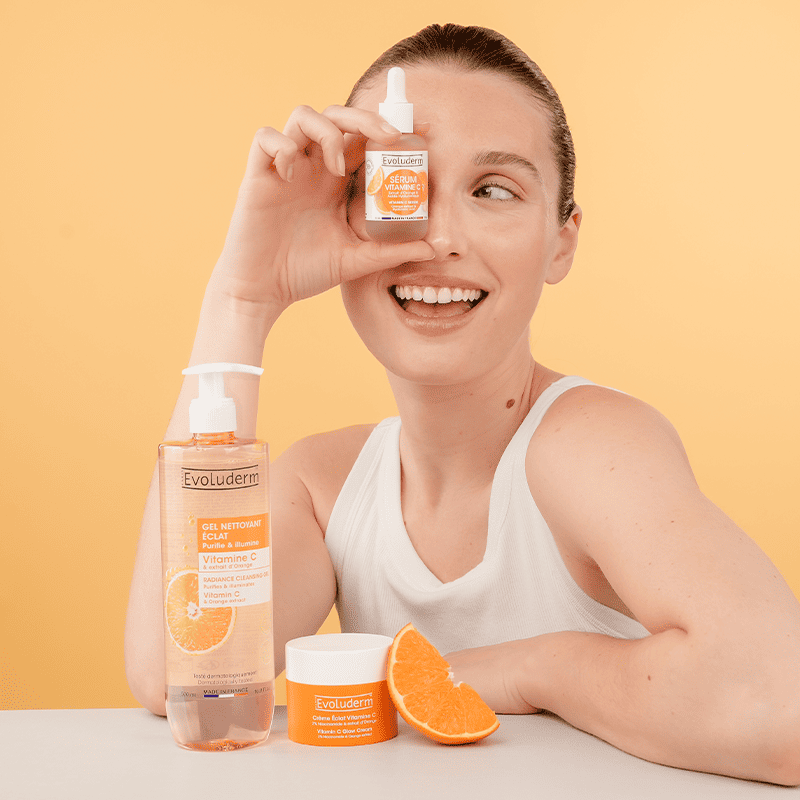Gesichts-Trio-Set mit Vitamin C