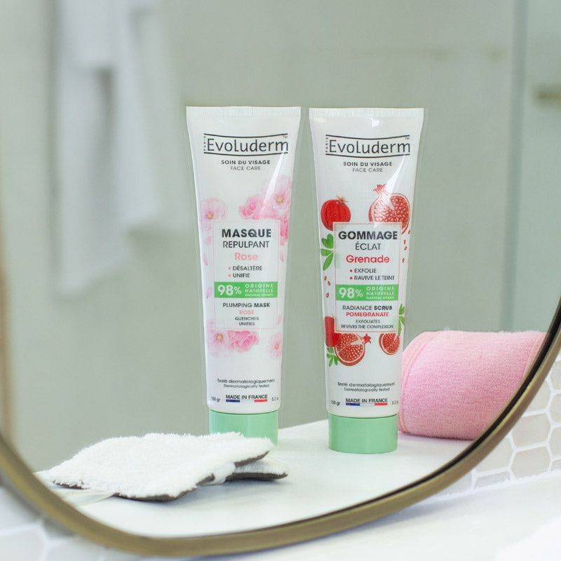 Duo Gommage et Masque Visage