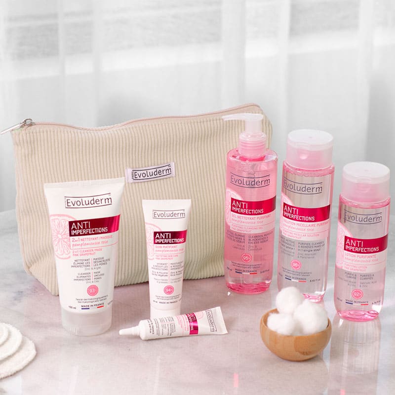Anti-Imperfections Flawless skin Routine + FREE Kit