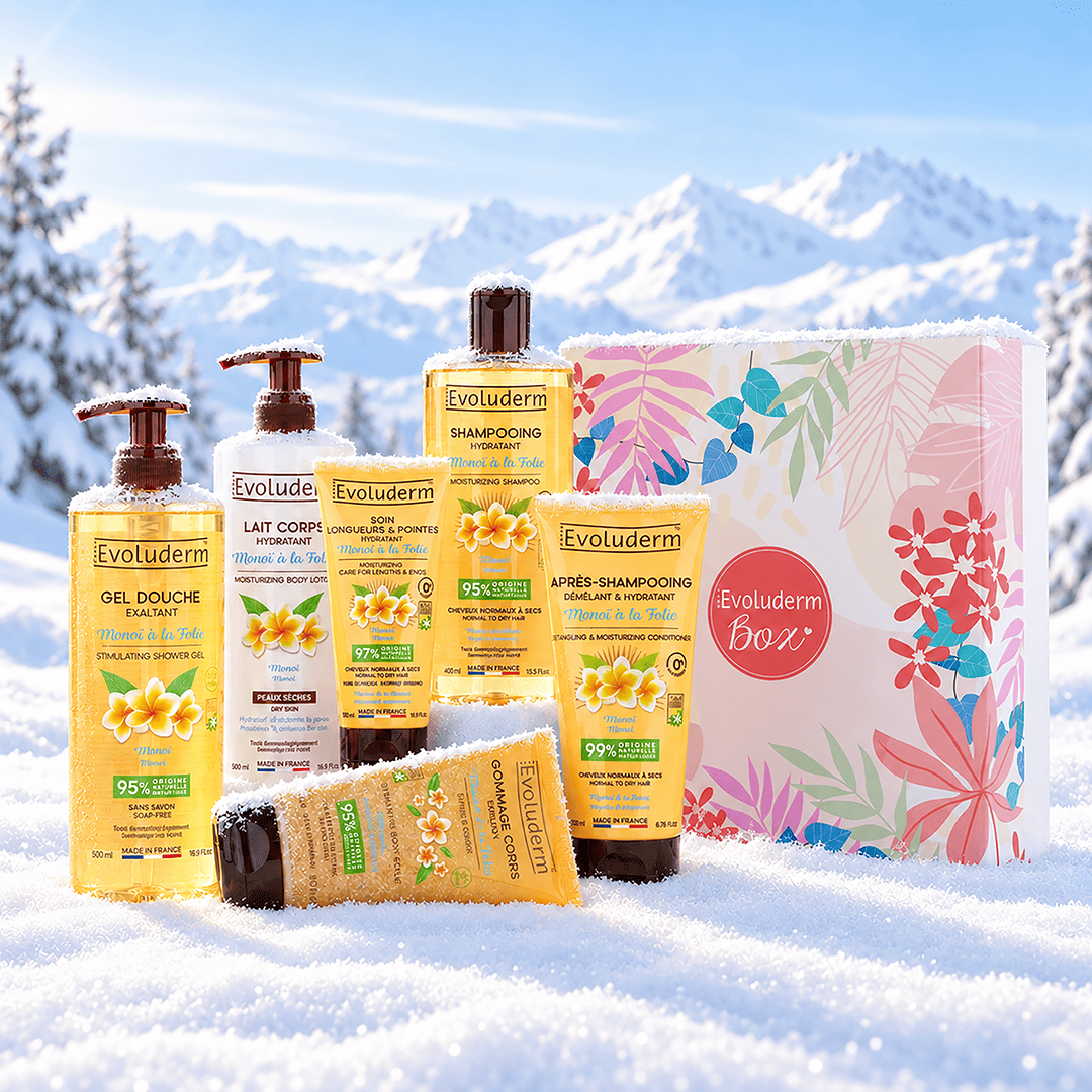 Monoï à La Folie Body and Hair Box + FREE Comb