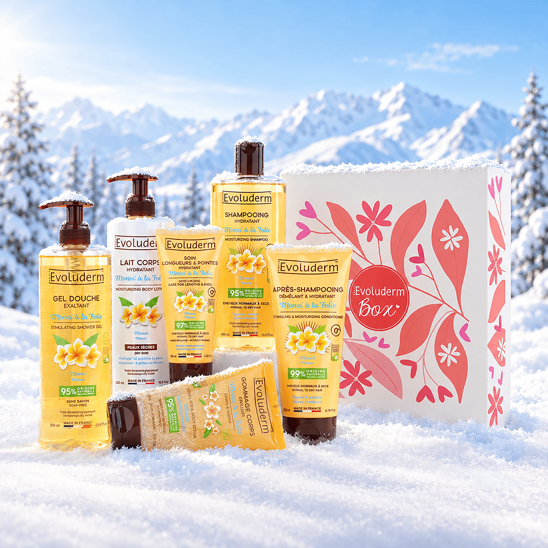 Monoï à La Folie Body and Hair Box + FREE Comb