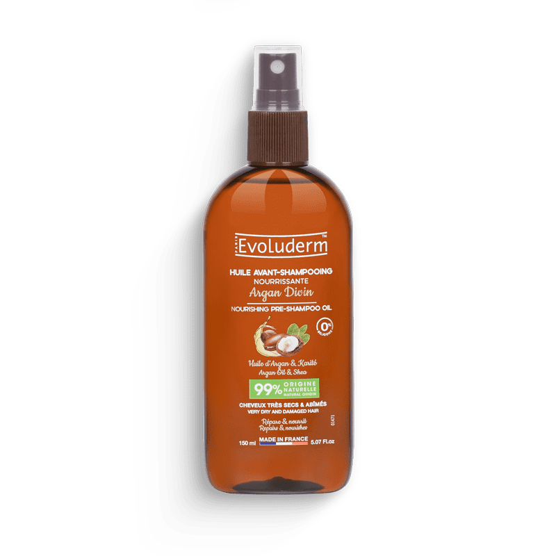 Huile Avant-Shampoing Nourrissante Argan Divin