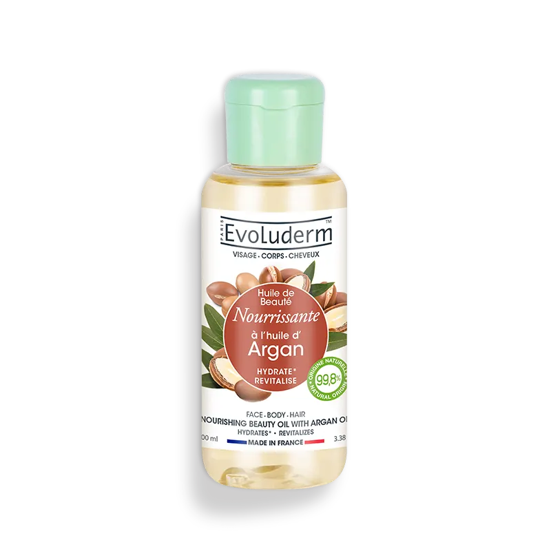 Huile De Beauté Nourrissante à L'huile D'Argan - 100% Naturelle - 100g - Neuf
