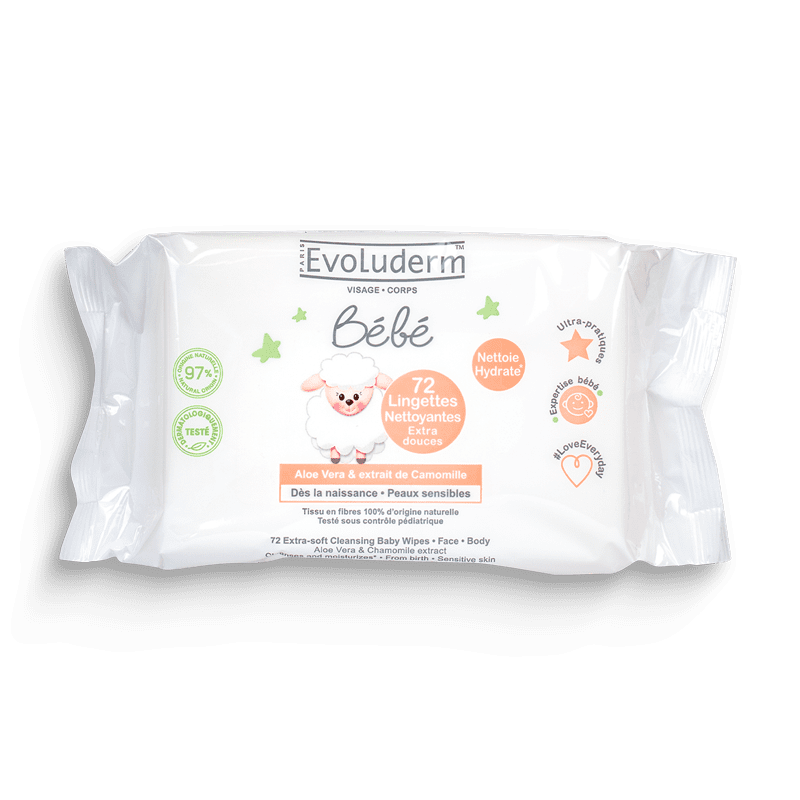 72 Extra-Gentle Cleansing Baby Wipes