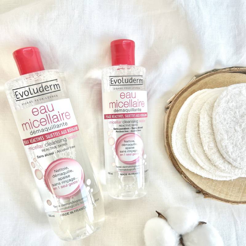 Micellar Makeup Remover Water for Reactive Skin, Prone to Redness