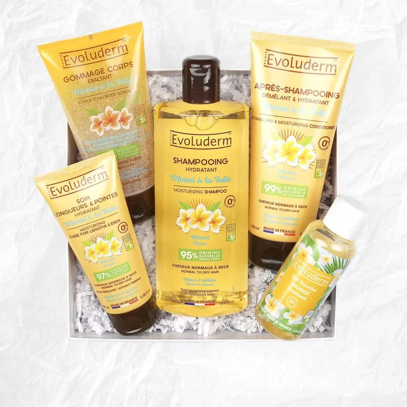 Monoï à la Folie Idyllic Body & Hair Gift Set + Free Comb