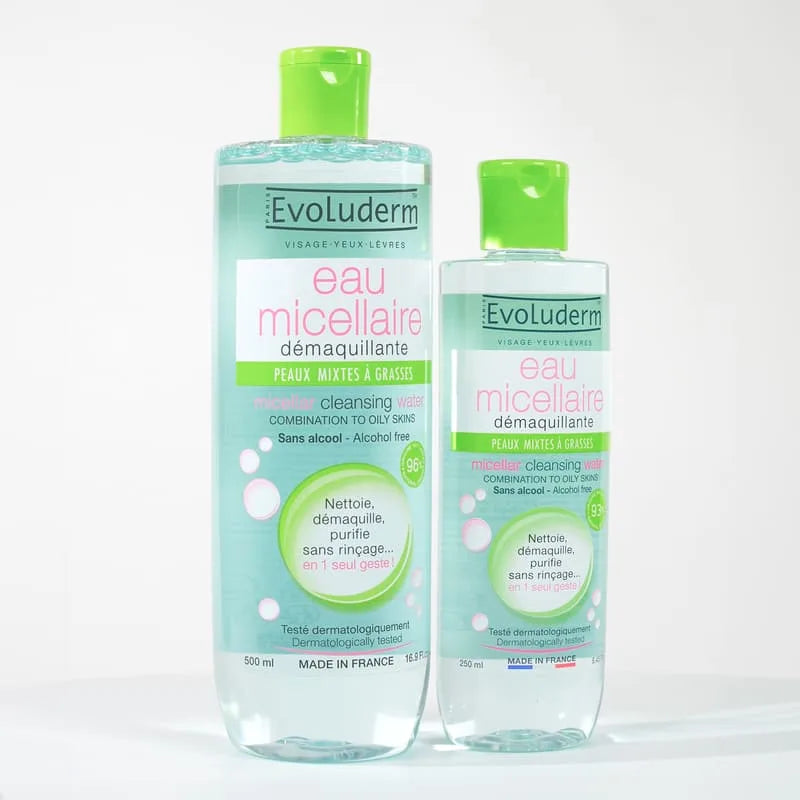 Eau Micellaire Démaquillante Peaux Mixtes À Grasses