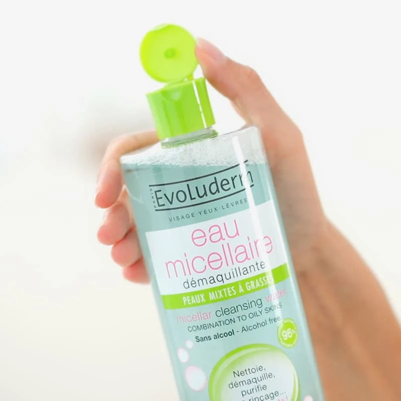 Eau Micellaire Démaquillante Peaux Mixtes À Grasses