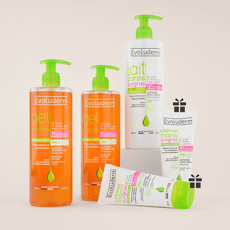 Offre Découverte : Routine Corps Surgras + 2 Crèmes Mains Offertes