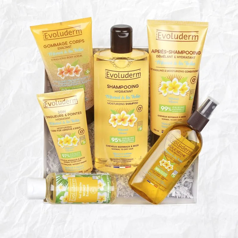 Monoï à la Folie Heavenly Body & Hair Box + Free hairbrush