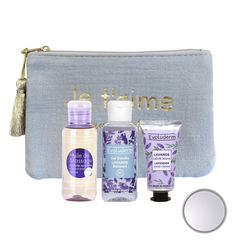 Lavender Valentine's Day kit + Free pocket mirror