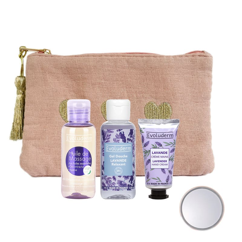 Lavender Valentine's Day kit + Free pocket mirror