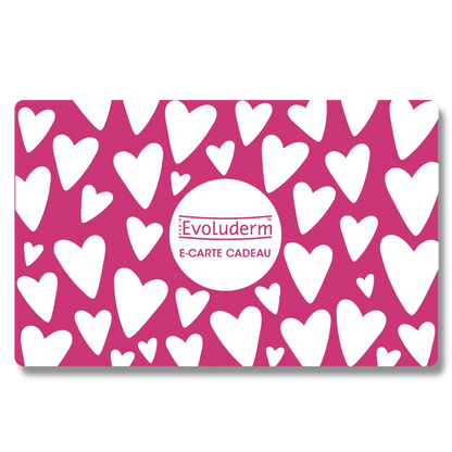 E-carte Cadeau Evoluderm