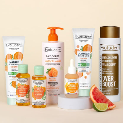 Routine Éclat Visage & Corps 7 produits  + Lait Éclaircissant