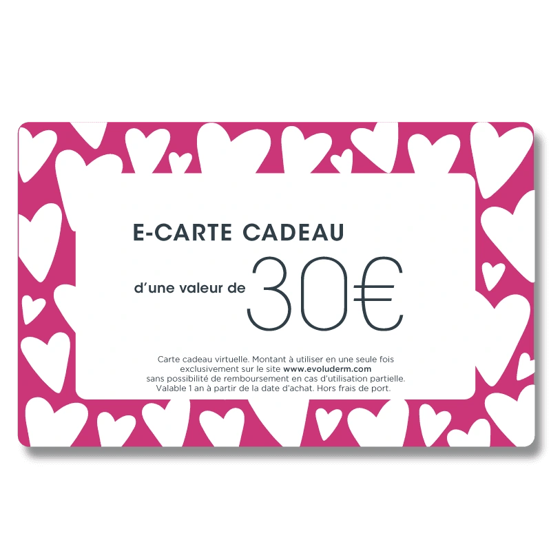 E-carte Cadeau Evoluderm