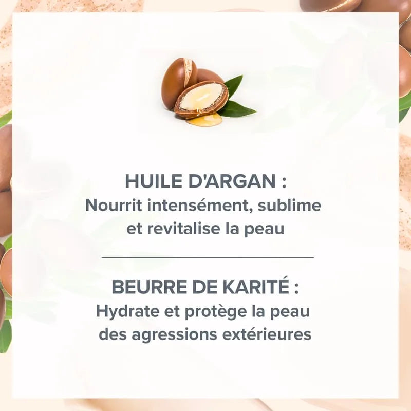 Lot de 3 Laits Corps Ultra-Nourrissant Argan Divin