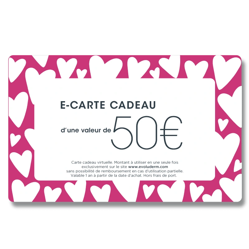 E-carte Cadeau Evoluderm