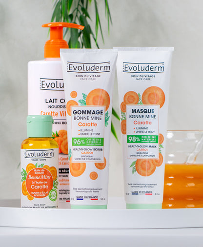 100% Carrot Face and Body Routine 