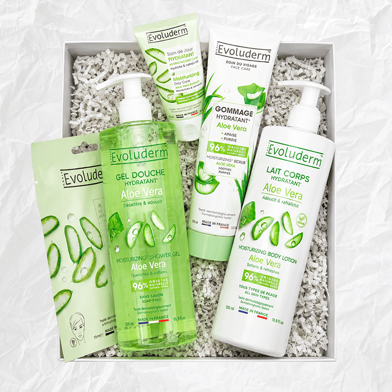 Coffret Soin Visage & Corps Aloe Vera