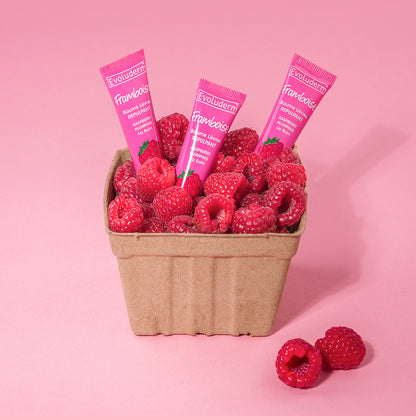 Aufpolsternder Himbeer-Lippenbalsam