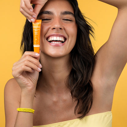 Vitamin C Lippenbalsam für strahlende Lippen