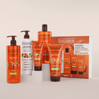 Argan Divin Body & Hair Hammam Box + Free Exfoliating Glove