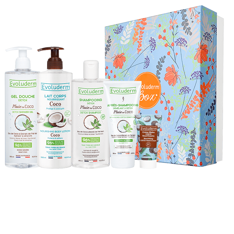 Coffret Corps & Cheveux Coco + Gant Exfoliant Offert