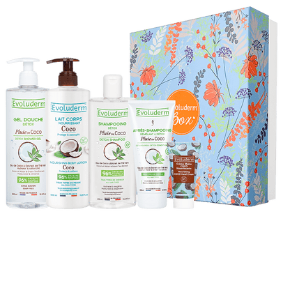 Coffret Corps & Cheveux Coco + Gant Exfoliant Offert