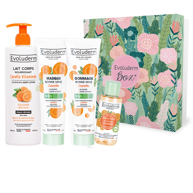 100% Carrot Face & Body Box + Free Headband