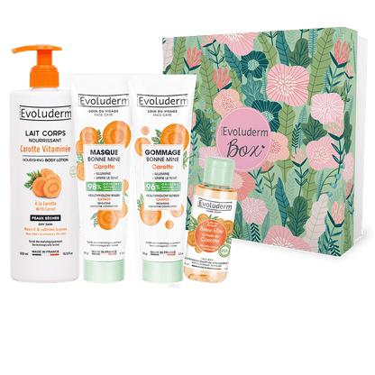 100% Carrot Face & Body Box + Free Headband