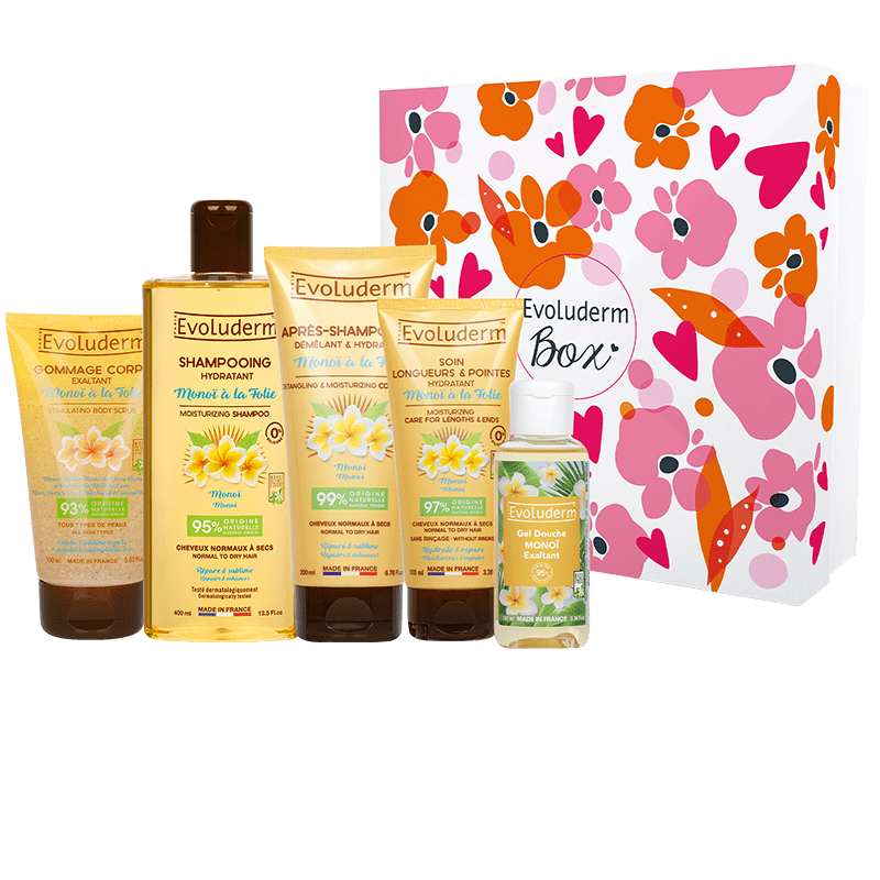 Monoï à la Folie Idyllic Body & Hair Gift Set + Free Comb
