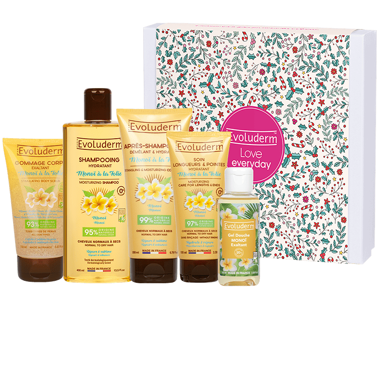 Monoï à la Folie Idyllic Body & Hair Gift Set + Free Comb