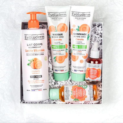 Coffret Visage & Corps 100% Carotte