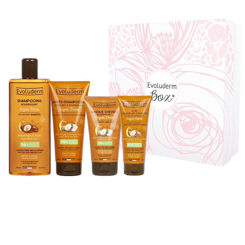 Coffret Cheveux Argan Divin + Chouchou Offert