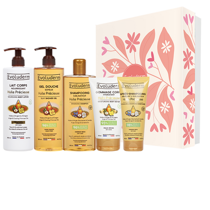 Coffret Soyeux Corps & Cheveux Huile Précieuse