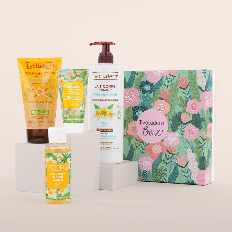 Coffret Corps Monoï + Crème Mains Offerte